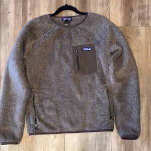 Patagonia Men's Brown Fleece Sweater